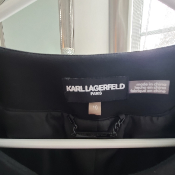Karl Lagerfield Blazer size 10 Dark Navy Blue - Picture 4 of 4
